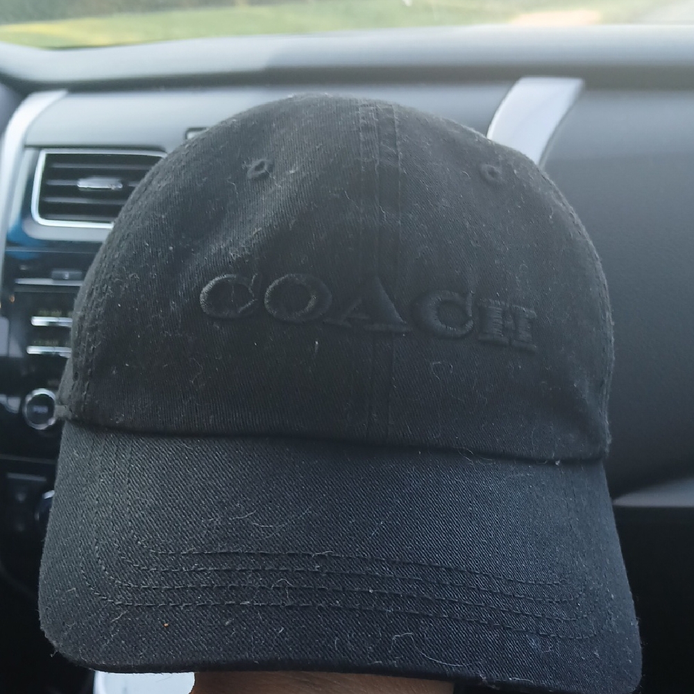 Coach Black Cap